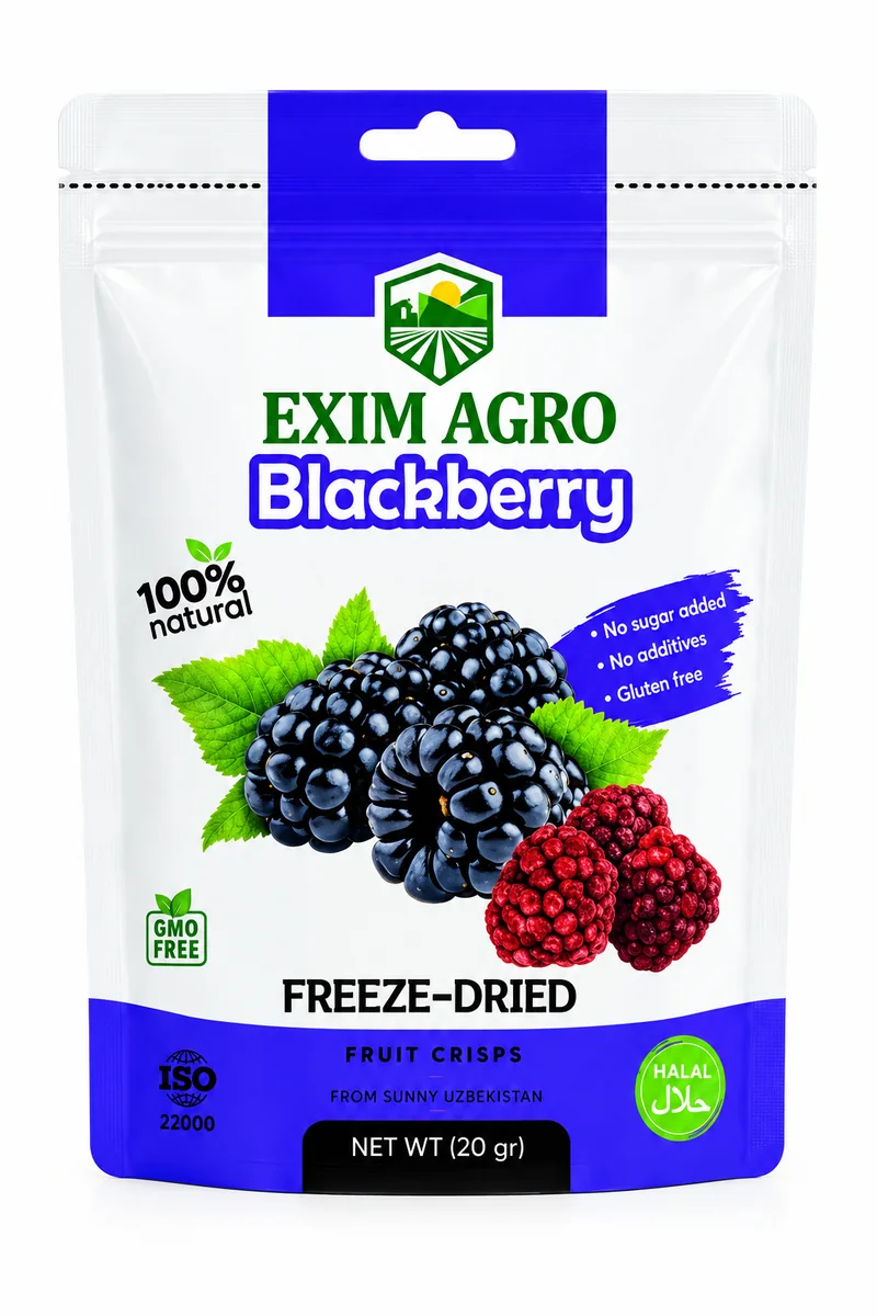Сублимированная ежевика — Exim Agro