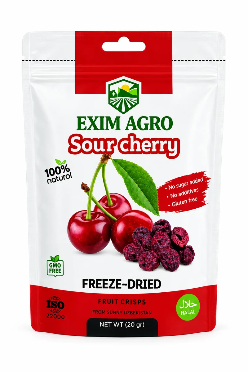 Freeze-dried sour cherries — Exim Agro