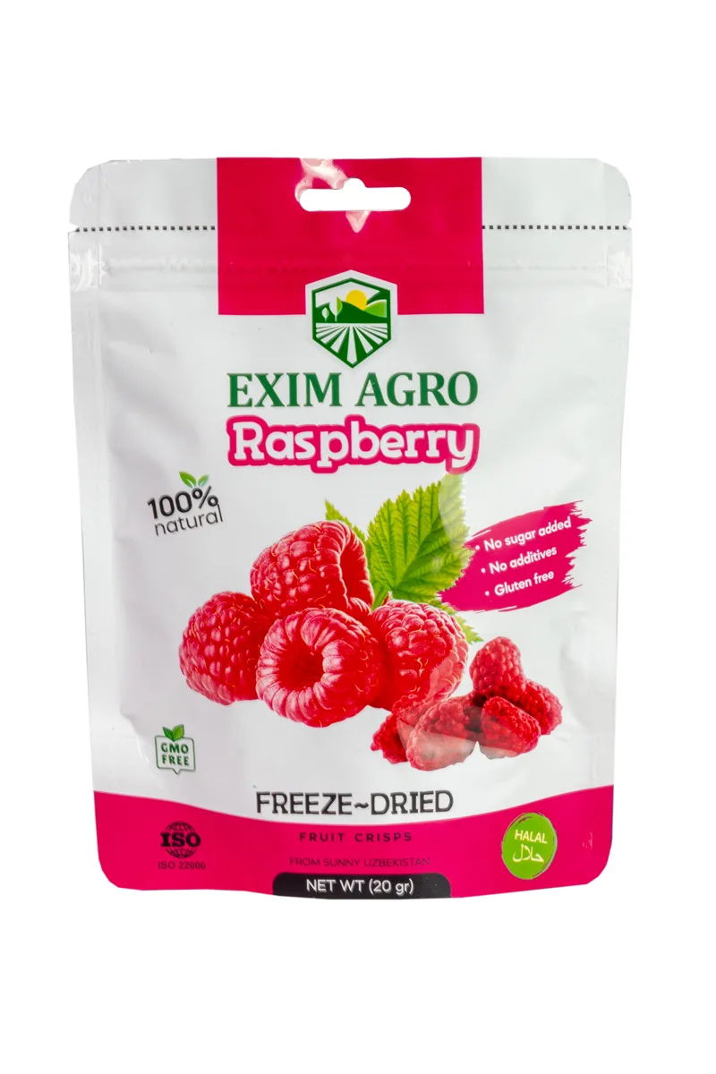 Freeze-dried raspberries — Exim Agro